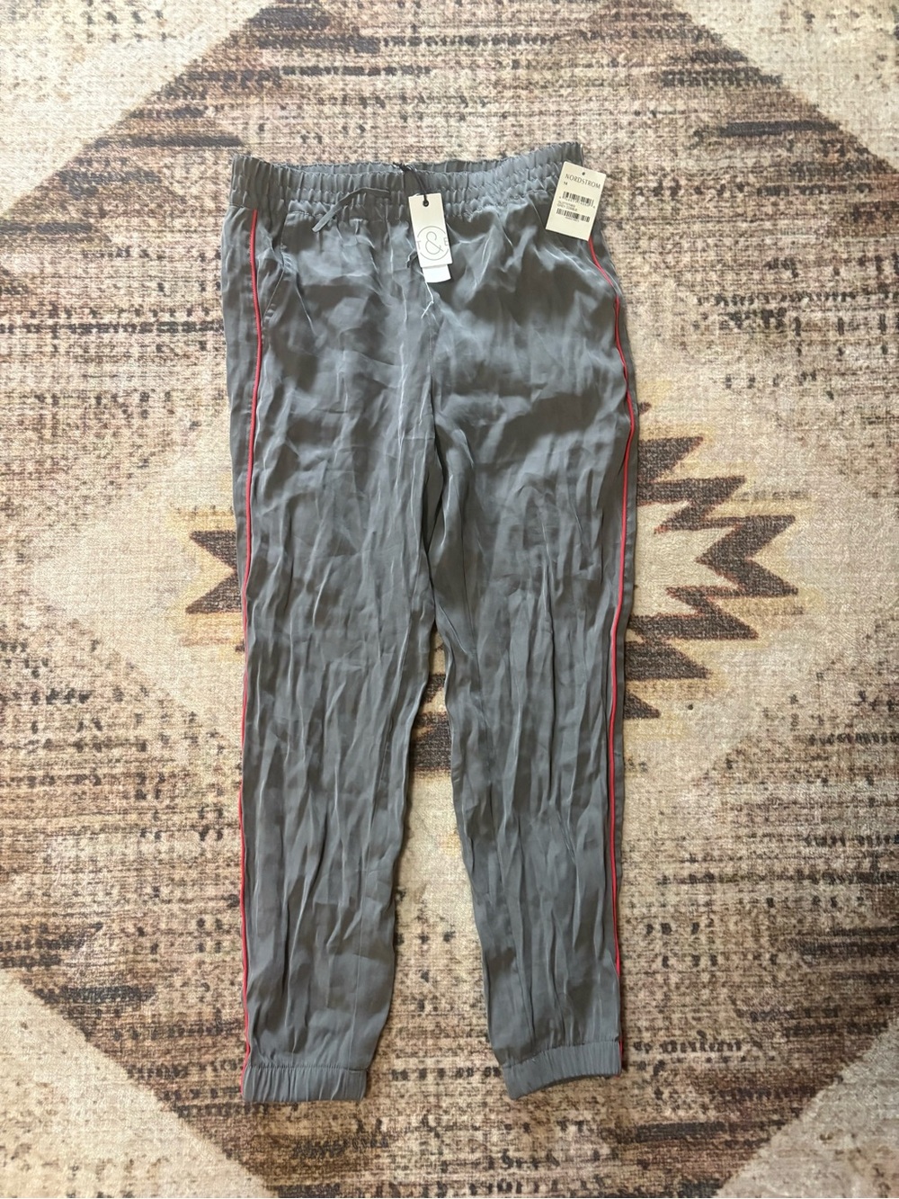 Treasure & Bond NWT Kids Size 14 Grey with Red Stripe